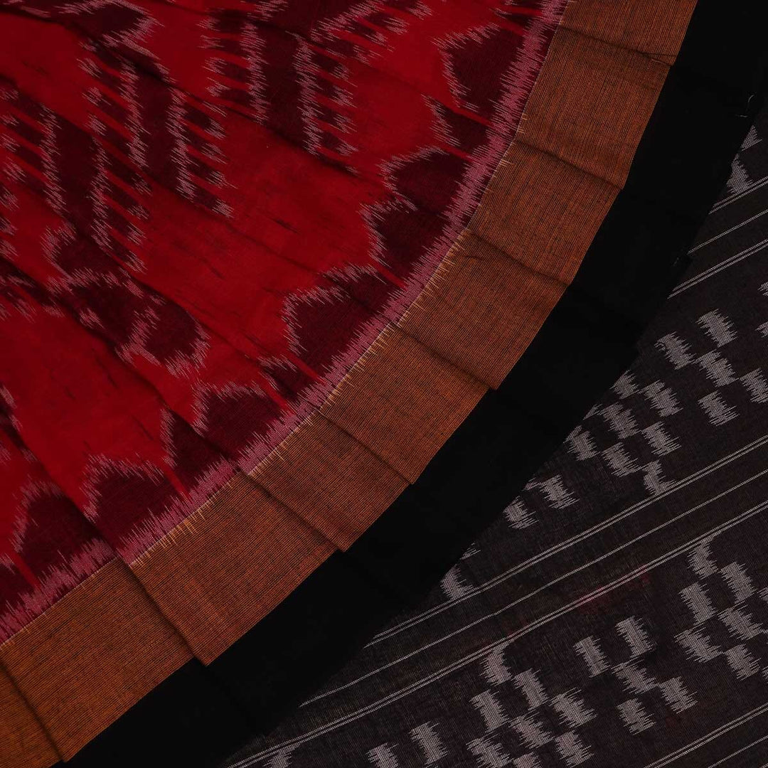 Handloom Sambalpuri Cotton Ikkat Saree Handloom Saree_Sambalpuri Cotton Priyadarshini Handloom