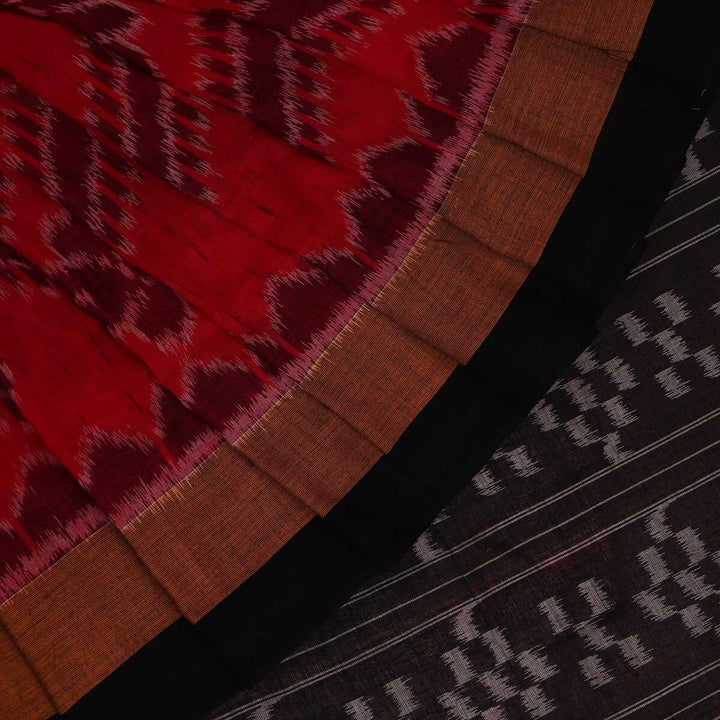 Handloom Sambalpuri Cotton Ikkat Saree Handloom Saree_Sambalpuri Cotton Priyadarshini Handloom