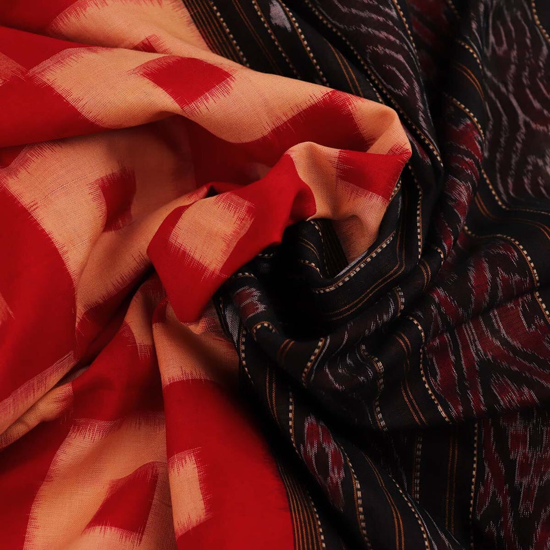 Handloom Sambalpuri Cotton Ikkat Saree Handloom Saree_Sambalpuri Cotton Priyadarshini Handloom