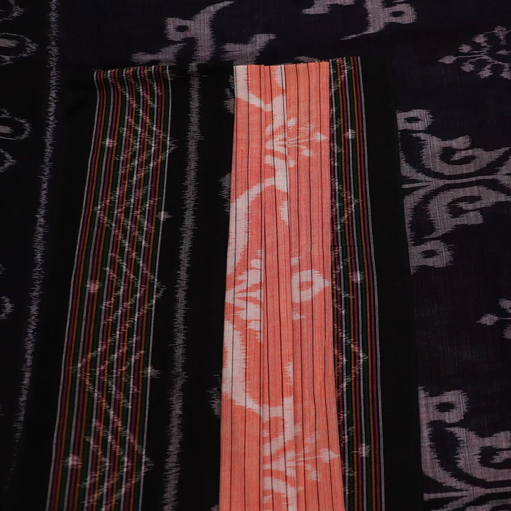 Handloom Sambalpuri Cotton Ikkat Saree Handloom Saree_Sambalpuri Cotton Priyadarshini Handloom