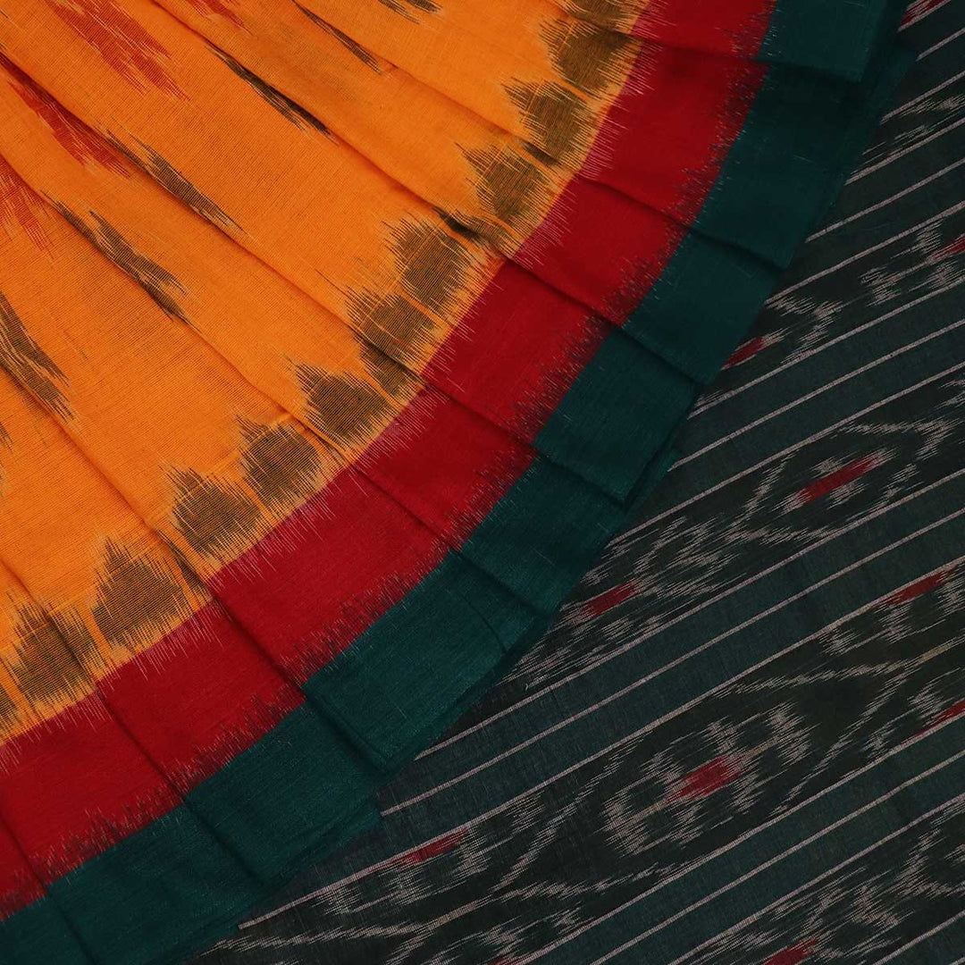 Handloom Sambalpuri Cotton Ikkat Saree Handloom Saree_Sambalpuri Cotton Priyadarshini Handloom
