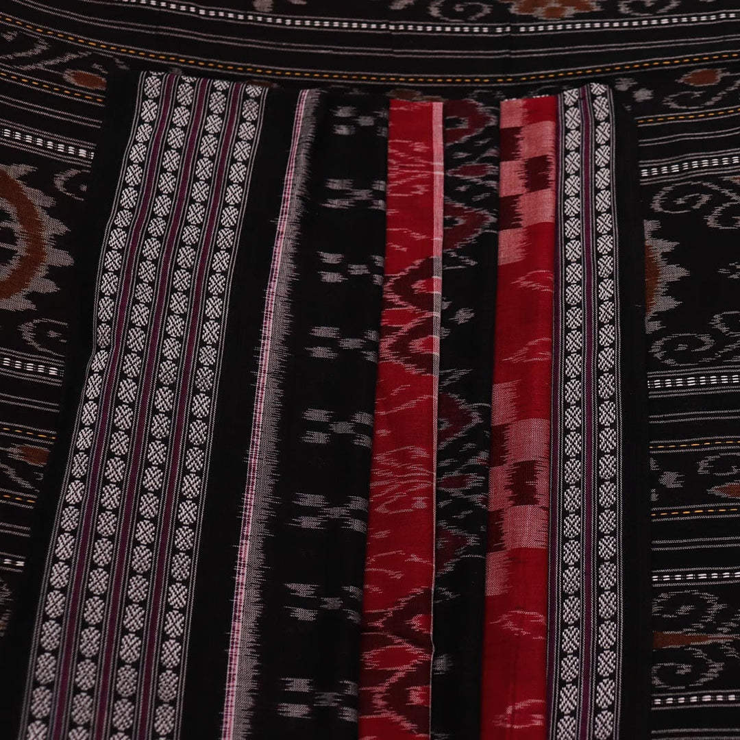 Handloom Sambalpuri Cotton Ikkat Saree Handloom Saree_Sambalpuri Cotton Priyadarshini Handloom