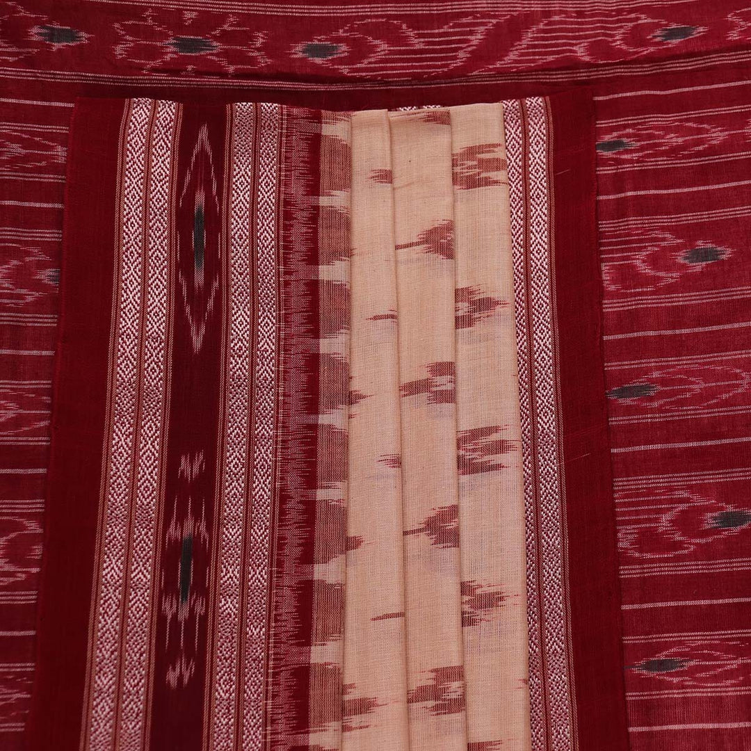 Handloom Sambalpuri Cotton Ikkat Saree Handloom Saree_Sambalpuri Cotton Priyadarshini Handloom