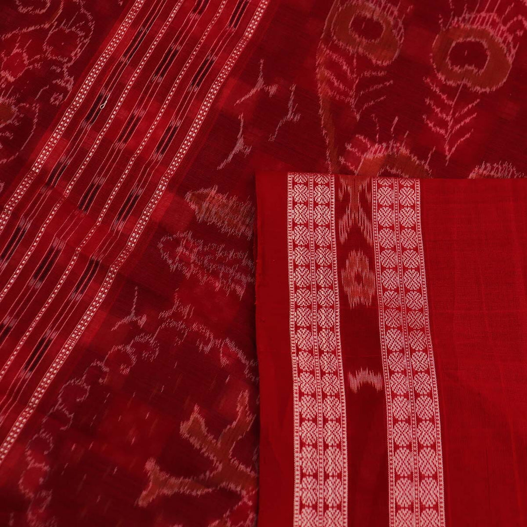 Handloom Sambalpuri Cotton Ikkat Saree Handloom Saree_Sambalpuri Cotton Priyadarshini Handloom
