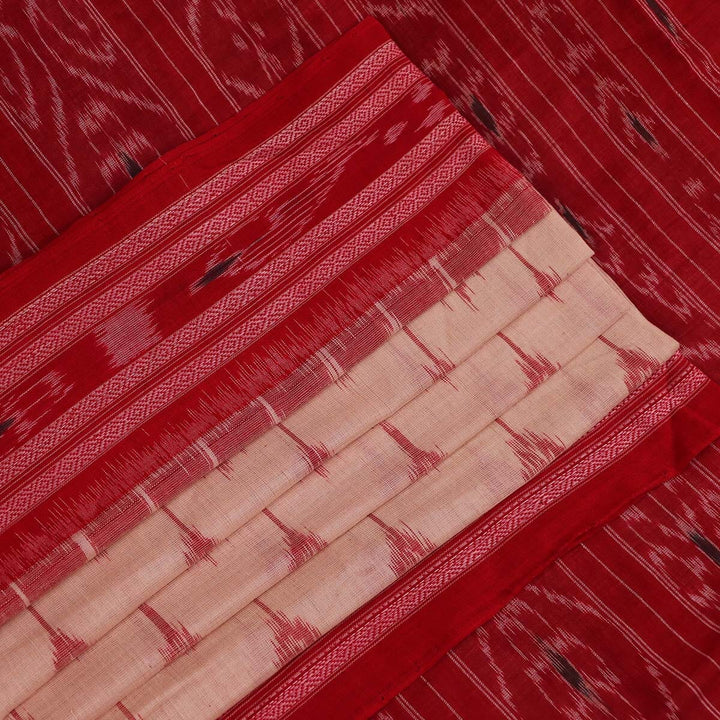 Handloom Sambalpuri Cotton Ikkat Saree Handloom Saree_Sambalpuri Cotton Priyadarshini Handloom
