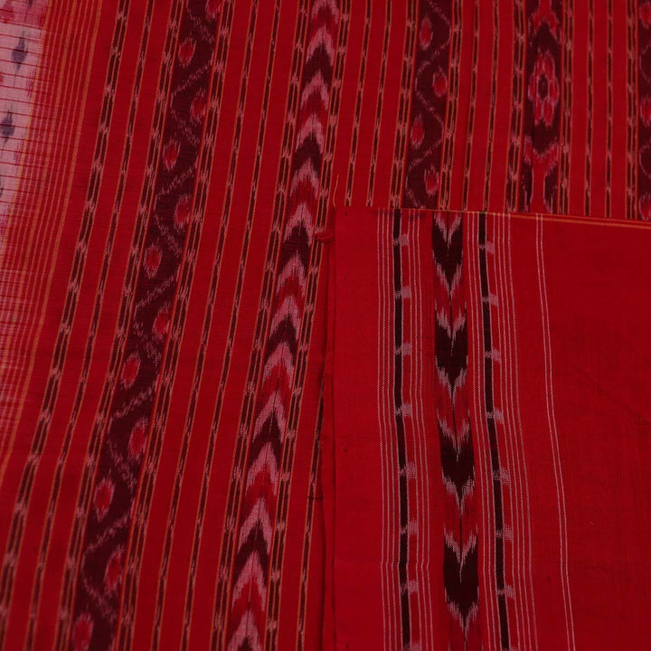 Handloom Sambalpuri Cotton Ikkat Saree Handloom Saree_Sambalpuri Cotton Priyadarshini Handloom