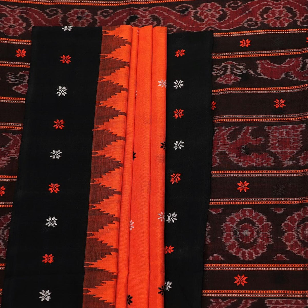 Handloom Sambalpuri Cotton Ikkat Saree Handloom Saree_Sambalpuri Cotton Priyadarshini Handloom