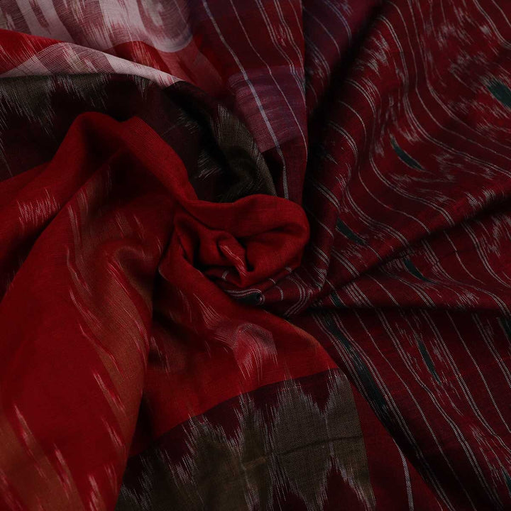 Handloom Sambalpuri Cotton Ikkat Saree Handloom Saree_Sambalpuri Cotton Priyadarshini Handloom