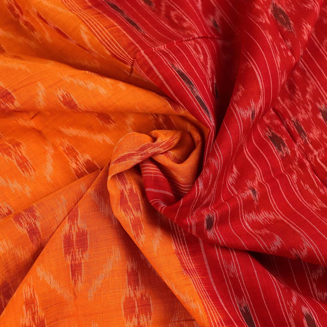 Handloom Sambalpuri Cotton Ikkat Saree Handloom Saree_Sambalpuri Cotton Priyadarshini Handloom