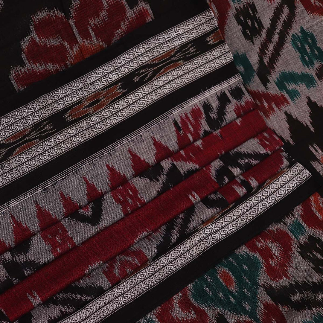 Handloom Sambalpuri Cotton Ikkat Saree Handloom Saree_Sambalpuri Cotton Priyadarshini Handloom