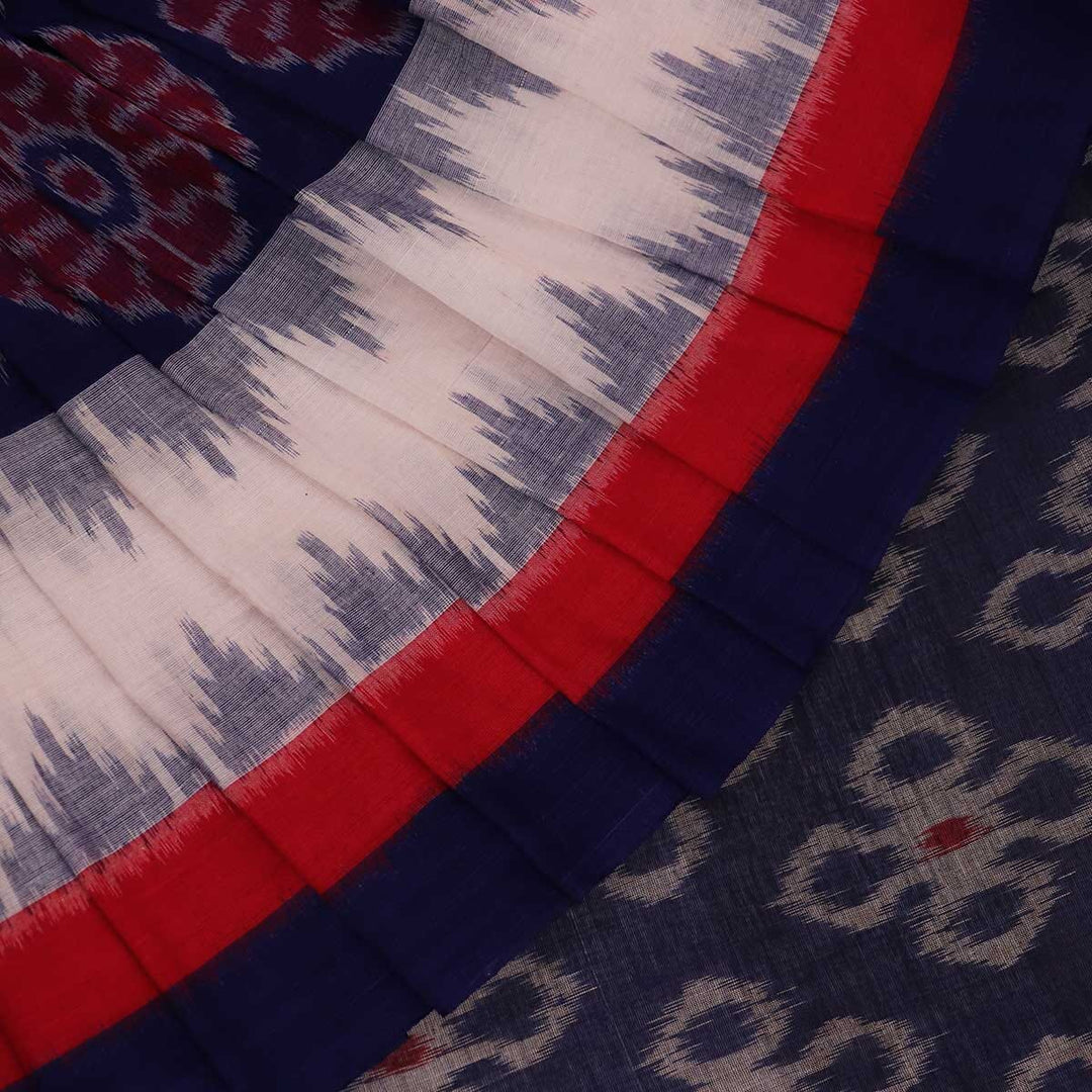 Handloom Sambalpuri Cotton Ikkat Saree Handloom Saree_Sambalpuri Cotton Priyadarshini Handloom