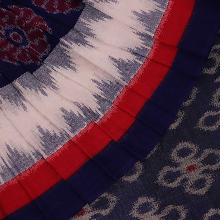 Handloom Sambalpuri Cotton Ikkat Saree Handloom Saree_Sambalpuri Cotton Priyadarshini Handloom
