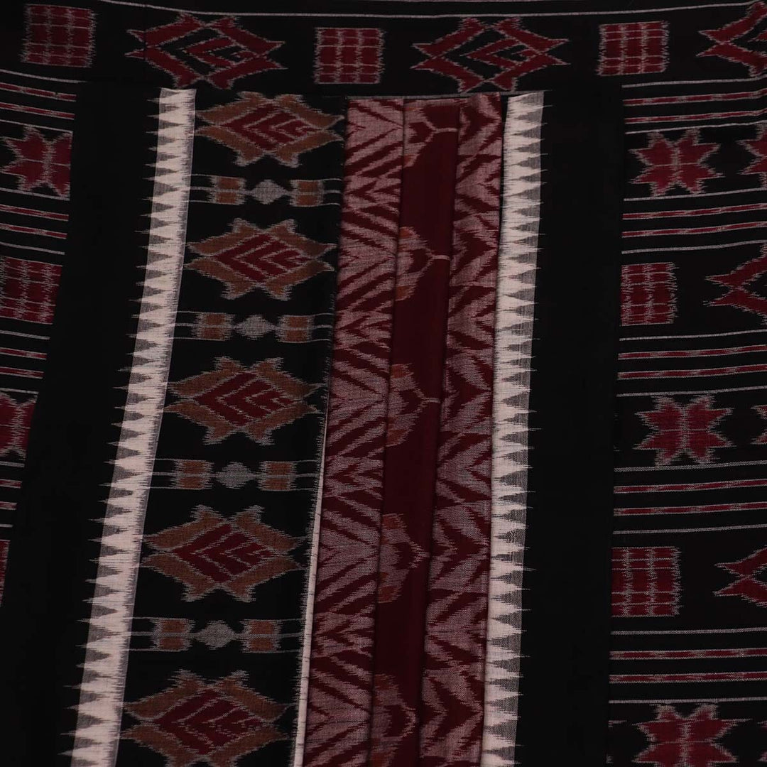 Handloom Sambalpuri Cotton Ikkat Saree Handloom Saree_Sambalpuri Cotton Priyadarshini Handloom