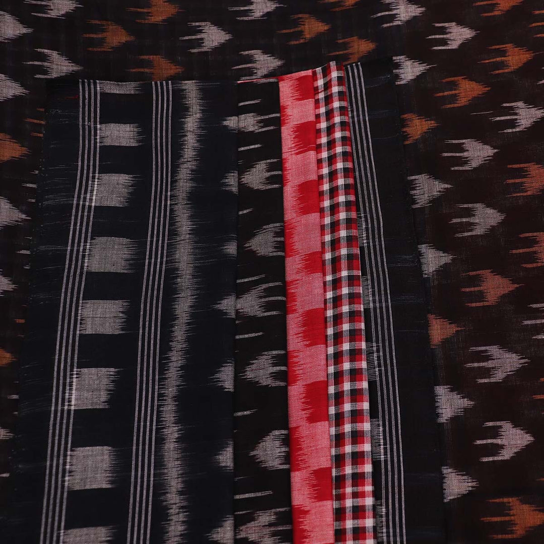 Handloom Sambalpuri Cotton Ikkat Saree Handloom Saree_Sambalpuri Cotton Priyadarshini Handloom