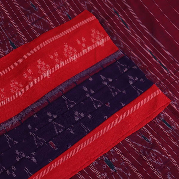 Handloom Sambalpuri Cotton Ikkat Saree Handloom Saree_Sambalpuri Cotton Priyadarshini Handloom