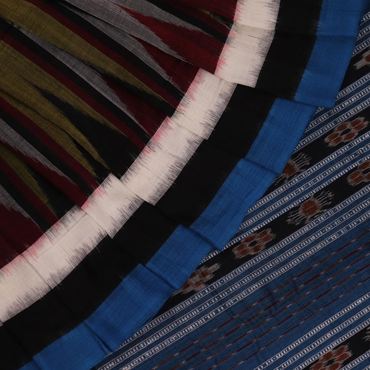 Handloom Sambalpuri Cotton Ikkat Saree Handloom Saree_Sambalpuri Cotton Priyadarshini Handloom
