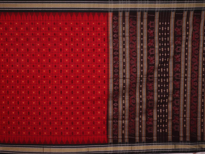 Handloom Sambalpuri Cotton Ikkat Saree Handloom Saree_Sambalpuri Cotton Priyadarshini Handloom