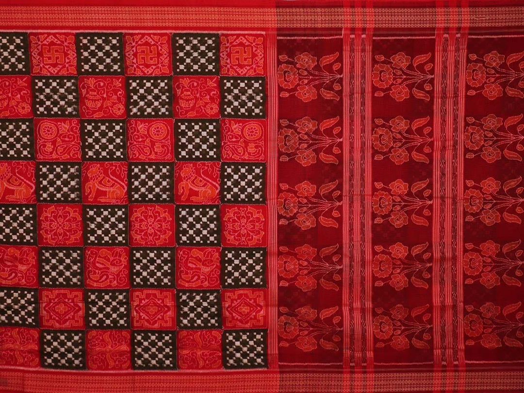 Handloom Sambalpuri Cotton Ikkat Saree Handloom Saree_Sambalpuri Cotton Priyadarshini Handloom