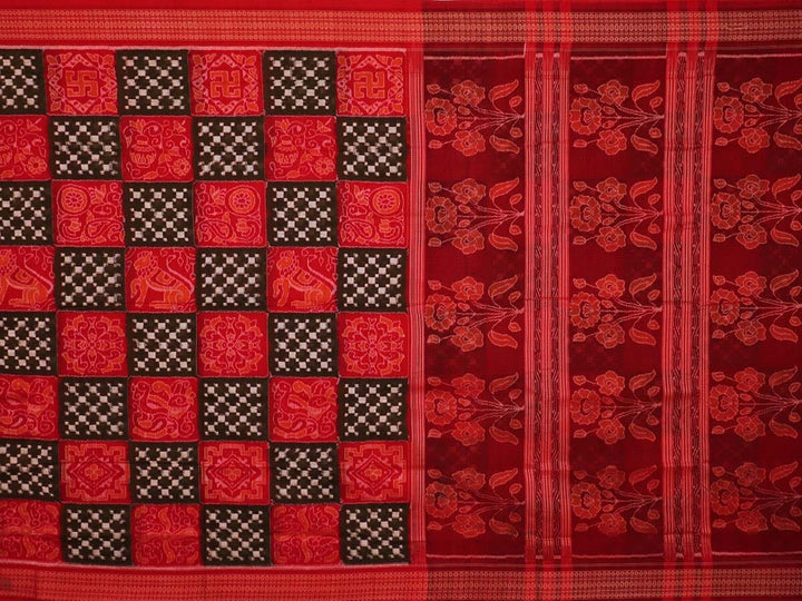 Handloom Sambalpuri Cotton Ikkat Saree Handloom Saree_Sambalpuri Cotton Priyadarshini Handloom