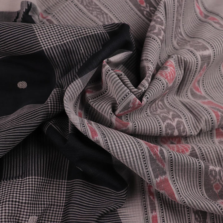 Handloom Sambalpuri Cotton Ikkat Saree Handloom Saree_Sambalpuri Cotton Priyadarshini Handloom