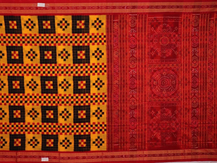 Handloom Sambalpuri Cotton Ikkat Saree Handloom Saree_Sambalpuri Cotton Priyadarshini Handloom