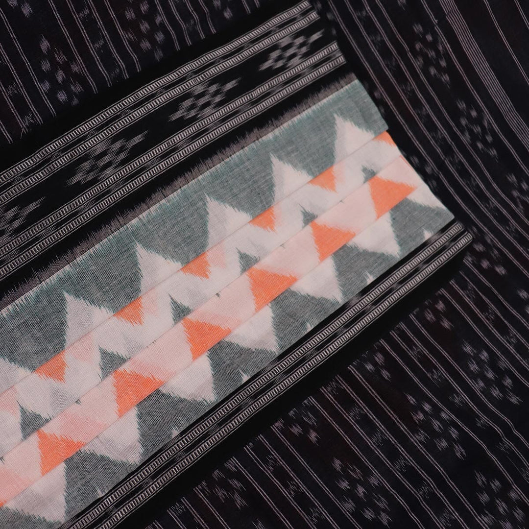Handloom Sambalpuri Cotton Ikkat Saree Handloom Saree_Sambalpuri Cotton Priyadarshini Handloom