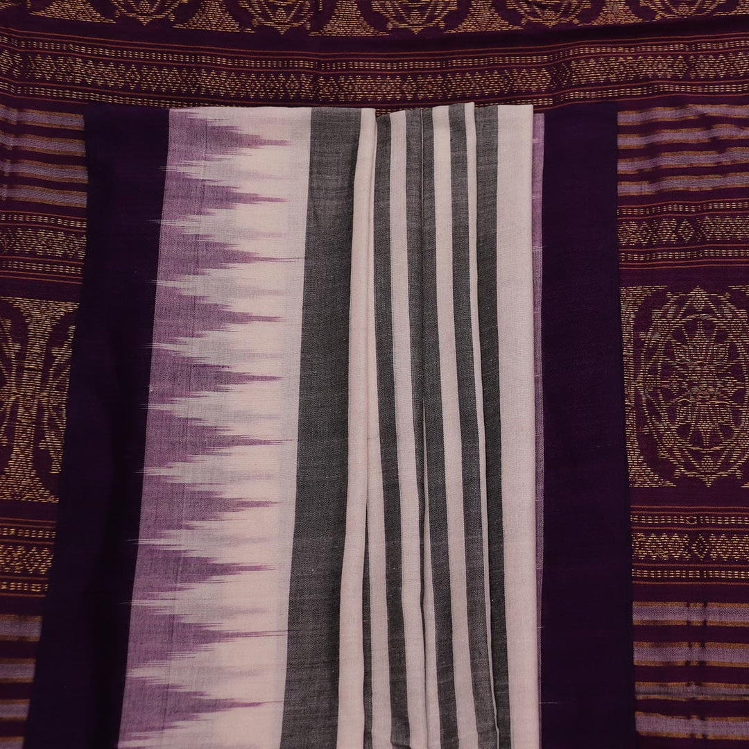 Handloom Sambalpuri Cotton Ikkat Saree Handloom Saree_Sambalpuri Cotton Priyadarshini Handloom