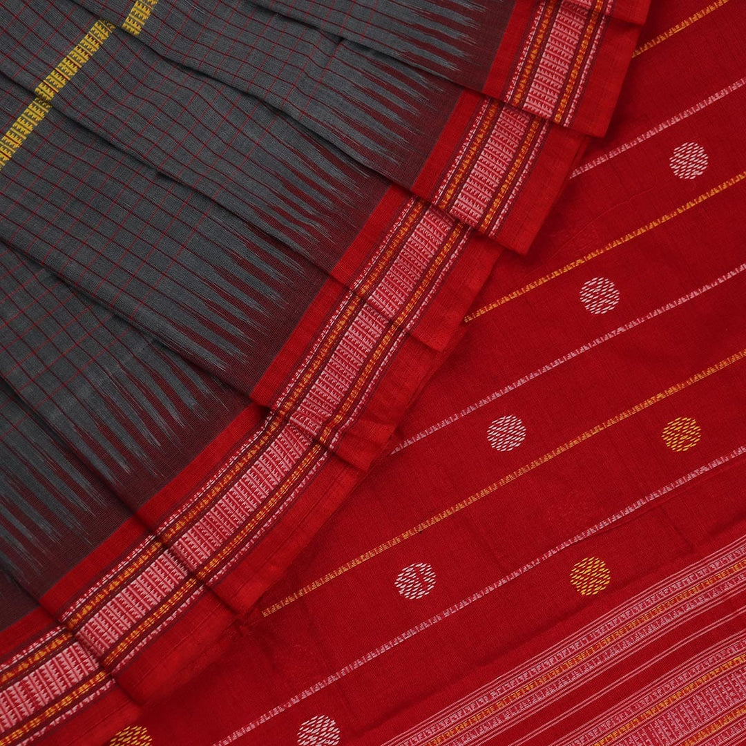 Handloom Sambalpuri Cotton Ikkat Saree Handloom Saree_Sambalpuri Cotton Priyadarshini Handloom