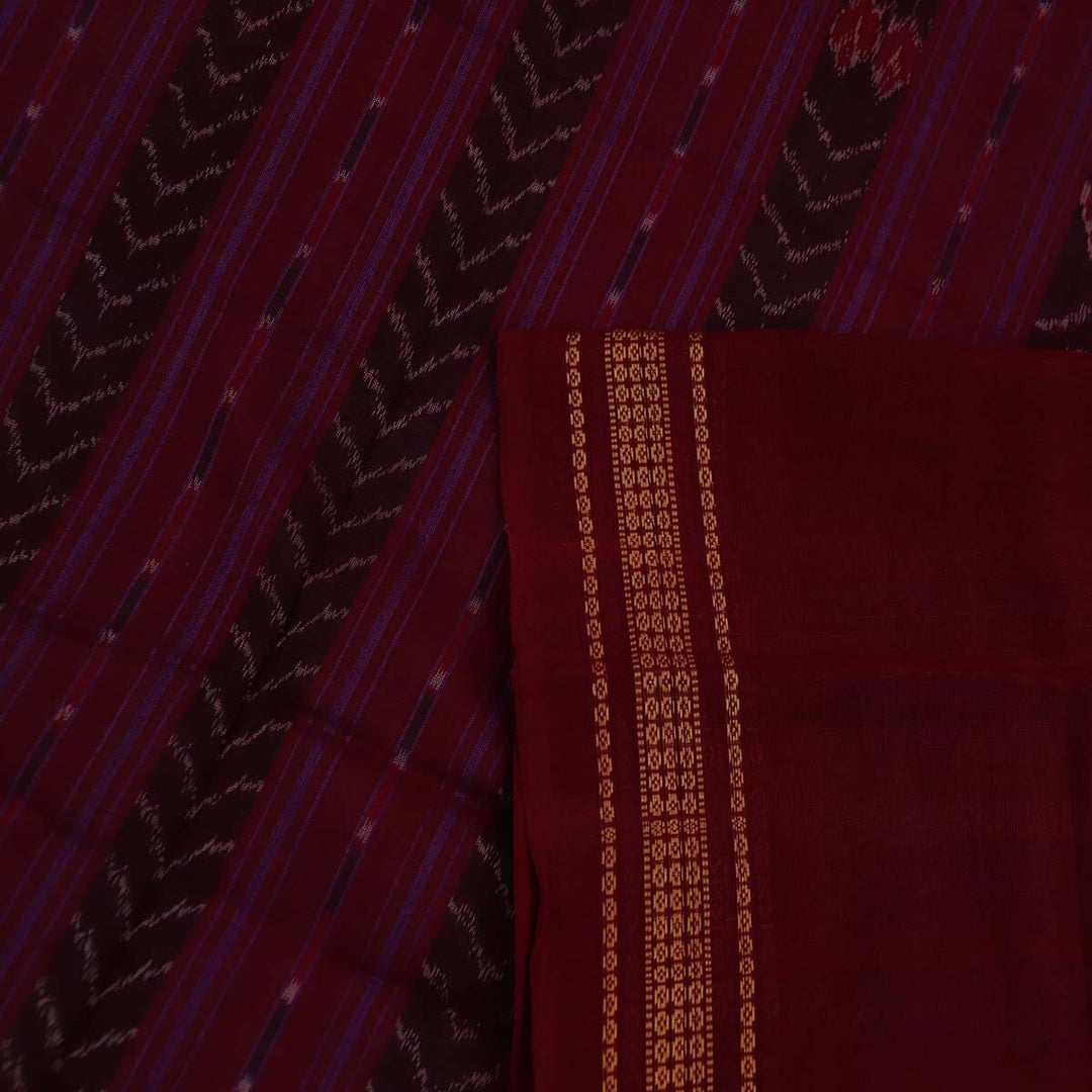 Handloom Sambalpuri Cotton Ikkat Saree Handloom Saree_Sambalpuri Cotton Priyadarshini Handloom
