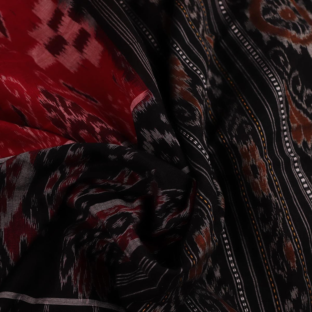 Handloom Sambalpuri Cotton Ikkat Saree Handloom Saree_Sambalpuri Cotton Priyadarshini Handloom