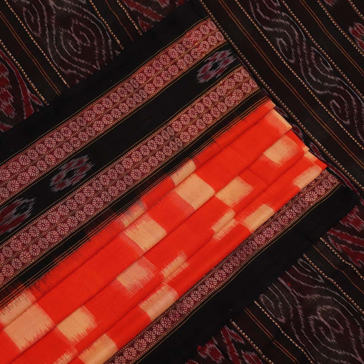 Handloom Sambalpuri Cotton Ikkat Saree Handloom Saree_Sambalpuri Cotton Priyadarshini Handloom