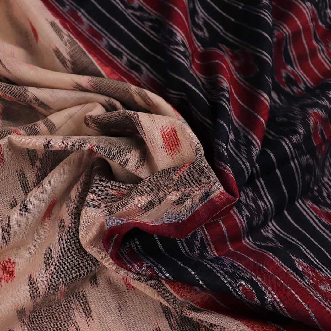 Handloom Sambalpuri Cotton Ikkat Saree Handloom Saree_Sambalpuri Cotton Priyadarshini Handloom