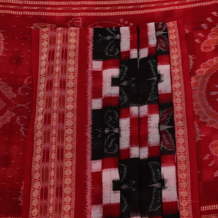 Handloom Sambalpuri Cotton Ikkat Saree Handloom Saree_Sambalpuri Cotton Priyadarshini Handloom