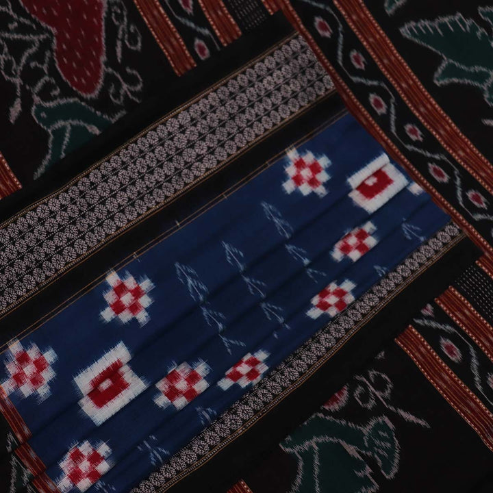 Handloom Sambalpuri Cotton Ikkat Saree Handloom Saree_Sambalpuri Cotton Priyadarshini Handloom