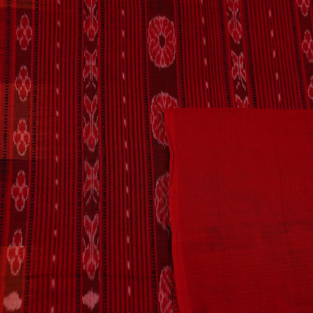 Handloom Sambalpuri Cotton Ikkat Saree Handloom Saree_Sambalpuri Cotton Priyadarshini Handloom