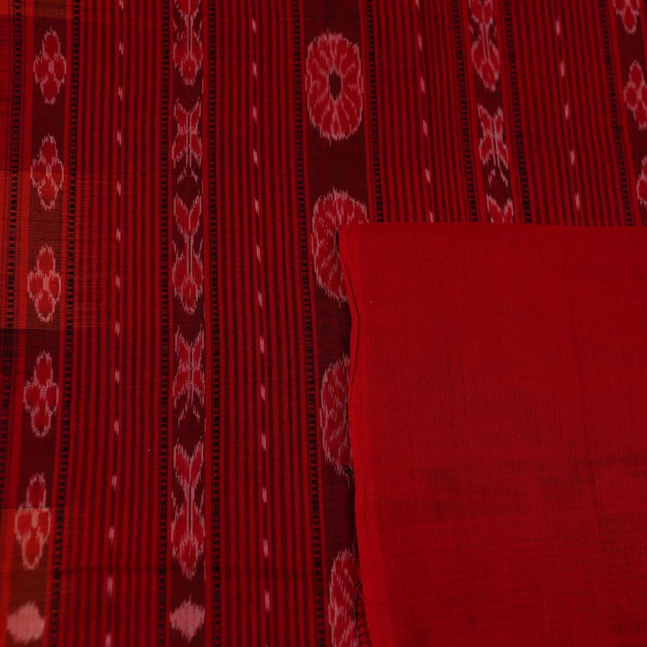 Handloom Sambalpuri Cotton Ikkat Saree Handloom Saree_Sambalpuri Cotton Priyadarshini Handloom