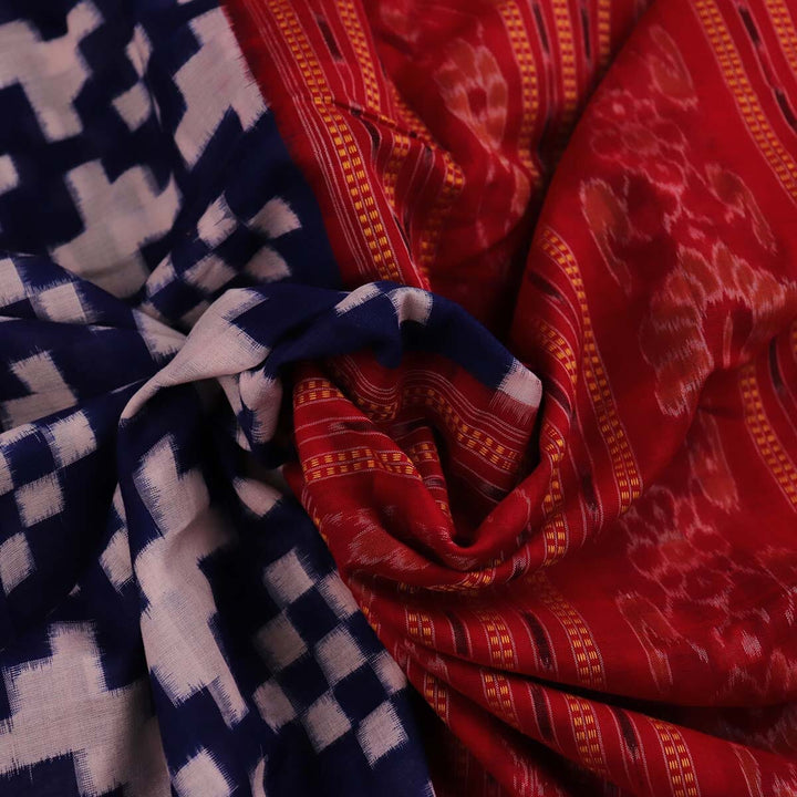 Handloom Sambalpuri Cotton Ikkat Saree Handloom Saree_Sambalpuri Cotton Priyadarshini Handloom