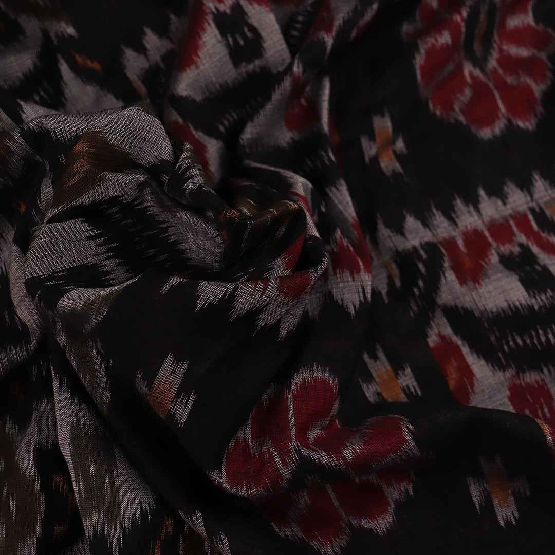Handloom Sambalpuri Cotton Ikkat Saree Handloom Saree_Sambalpuri Cotton Priyadarshini Handloom