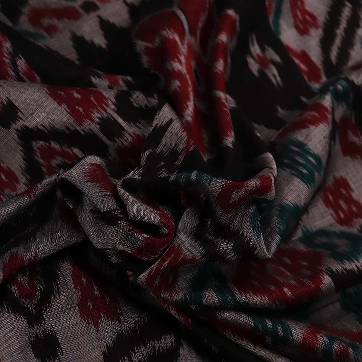 Handloom Sambalpuri Cotton Ikkat Saree Handloom Saree_Sambalpuri Cotton Priyadarshini Handloom