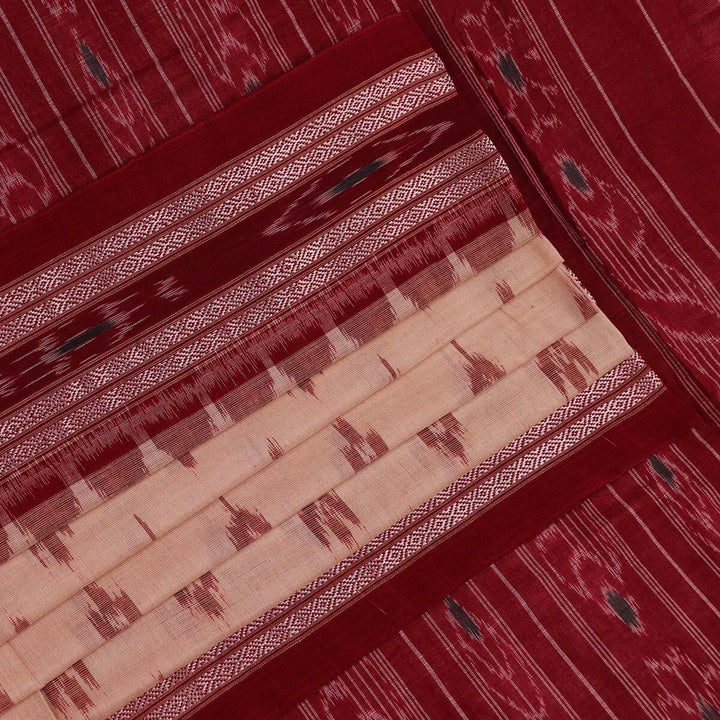 Handloom Sambalpuri Cotton Ikkat Saree Handloom Saree_Sambalpuri Cotton Priyadarshini Handloom