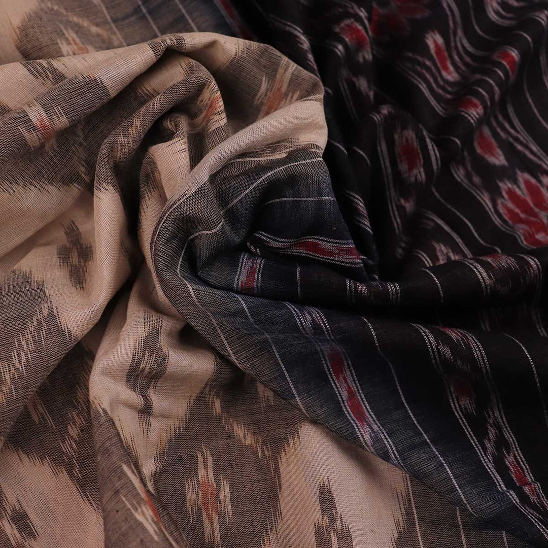 Handloom Sambalpuri Cotton Ikkat Saree Handloom Saree_Sambalpuri Cotton Priyadarshini Handloom