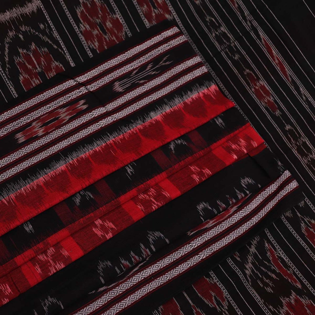 Handloom Sambalpuri Cotton Ikkat Saree Handloom Saree_Sambalpuri Cotton Priyadarshini Handloom