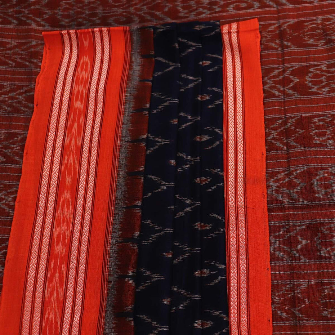 Handloom Sambalpuri Cotton Ikkat Saree Handloom Saree_Sambalpuri Cotton Priyadarshini Handloom