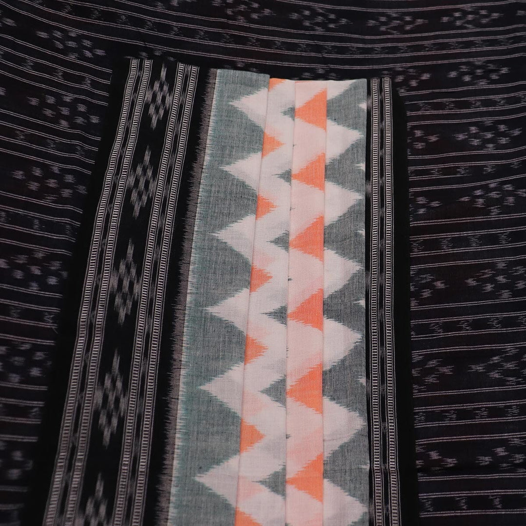 Handloom Sambalpuri Cotton Ikkat Saree Handloom Saree_Sambalpuri Cotton Priyadarshini Handloom