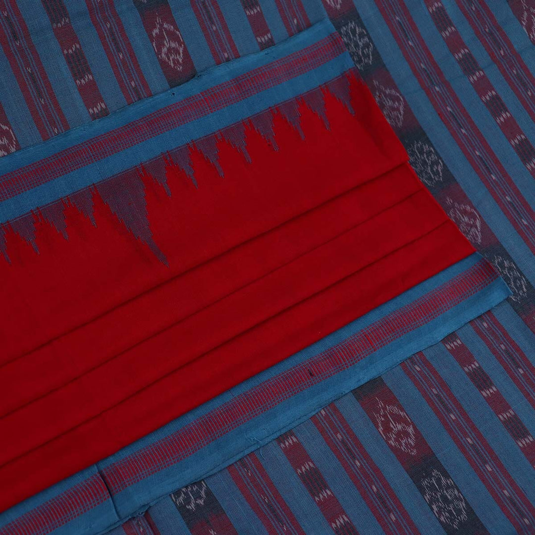 Handloom Sambalpuri Cotton Ikkat Saree Handloom Saree_Sambalpuri Cotton Priyadarshini Handloom