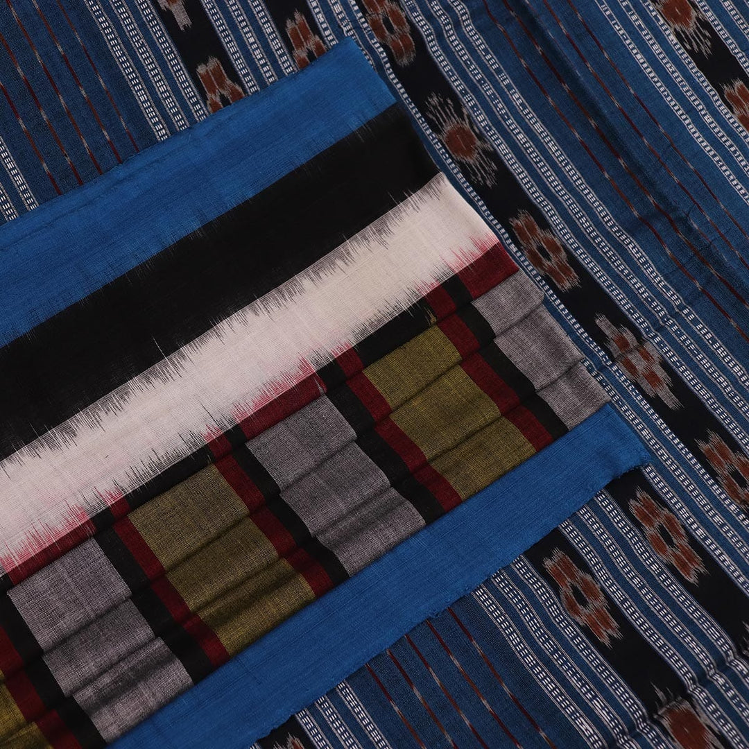 Handloom Sambalpuri Cotton Ikkat Saree Handloom Saree_Sambalpuri Cotton Priyadarshini Handloom