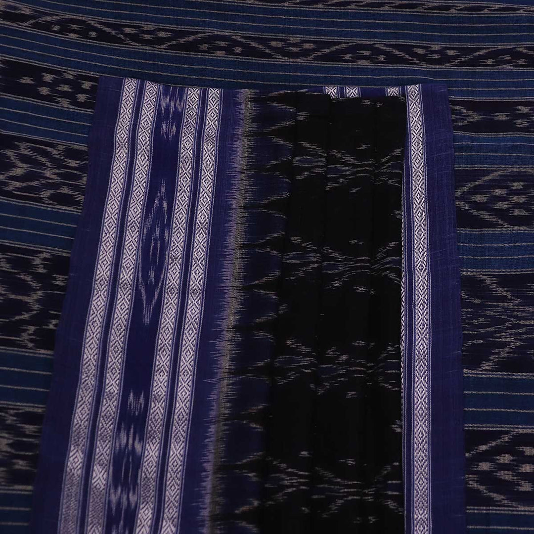 Handloom Sambalpuri Cotton Ikkat Saree Handloom Saree_Sambalpuri Cotton Priyadarshini Handloom