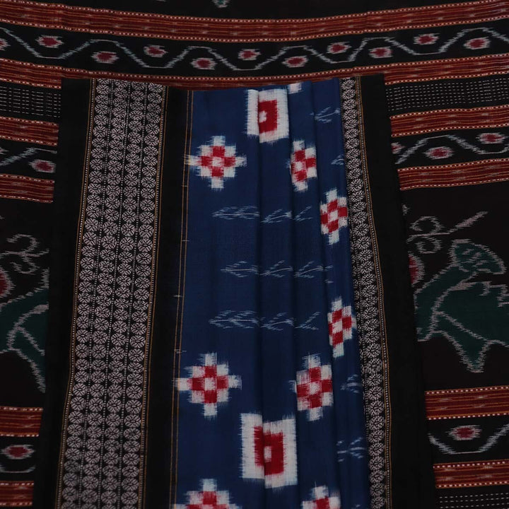 Handloom Sambalpuri Cotton Ikkat Saree Handloom Saree_Sambalpuri Cotton Priyadarshini Handloom