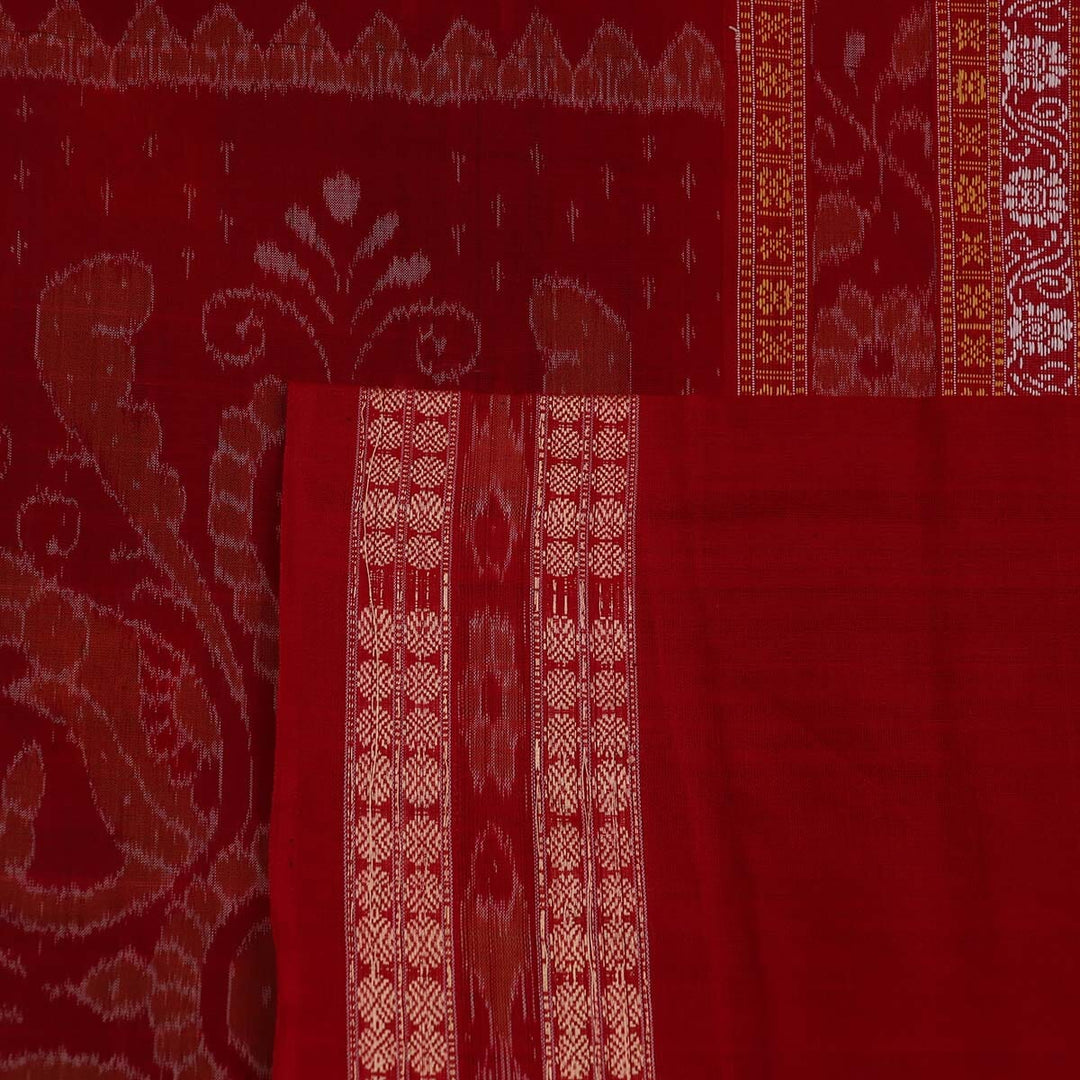 Handloom Sambalpuri Cotton Ikkat Saree Handloom Saree_Sambalpuri Cotton Priyadarshini Handloom