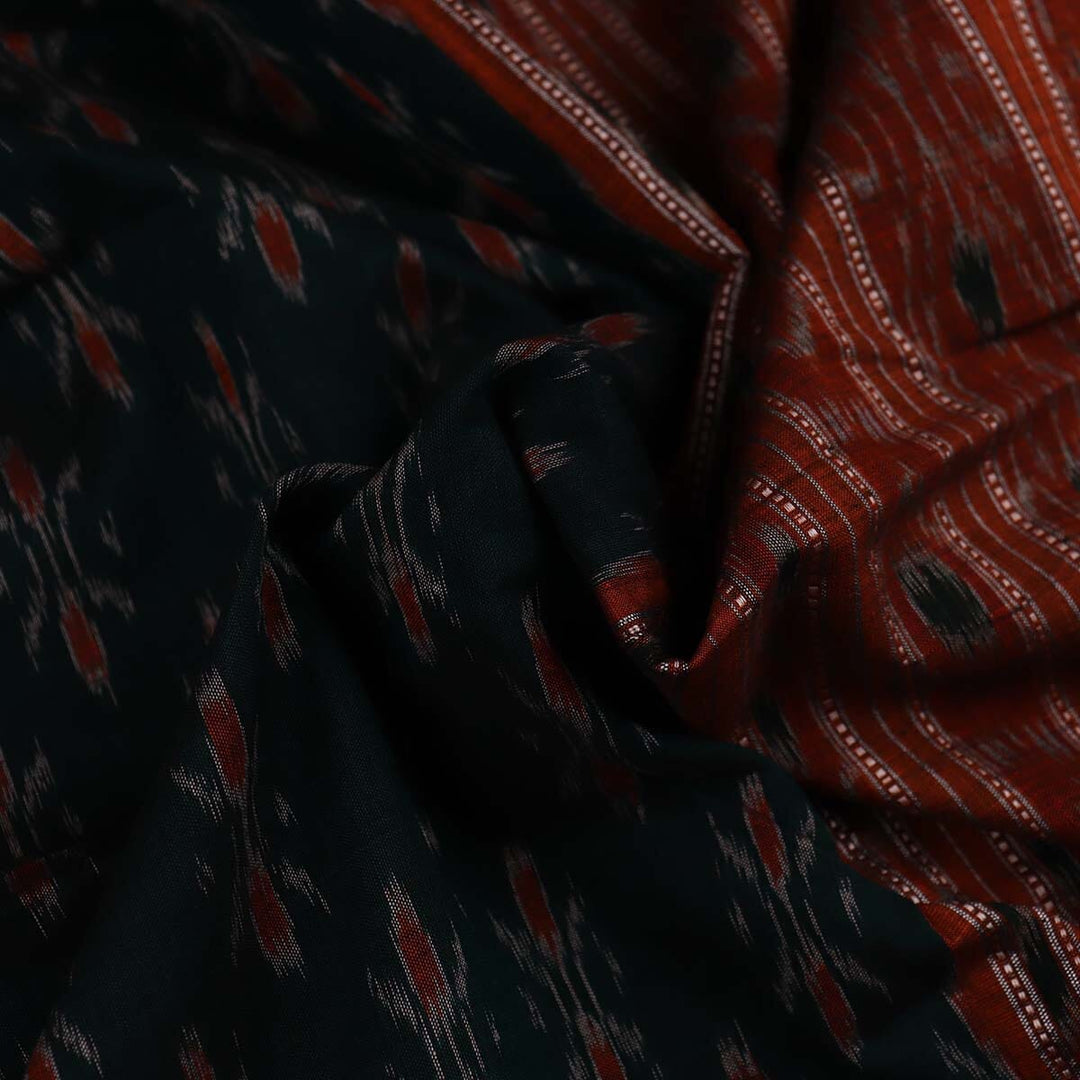 Handloom Sambalpuri Cotton Ikkat Saree Handloom Saree_Sambalpuri Cotton Priyadarshini Handloom